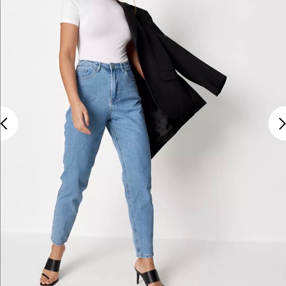 Blue Riot High Waisted Distressed Waist Jeans